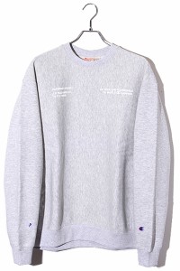 【中古】未使用品 24SS ペーパーボーイ チャンピオン ビームス SIZE:M 別注 クルーネック スウェット GRAY /● メンズ