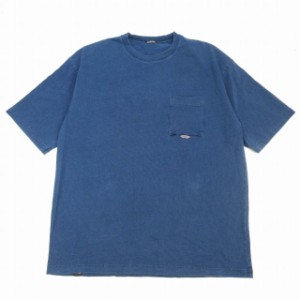 【中古】美品 23SS デンハム DENHAM INDIGO PACK TEE インディゴ パック Tシャツ 半袖 クルーネック ジャージー生地