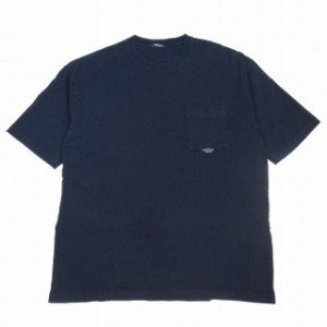 【中古】美品 23SS デンハム DENHAM INDIGO PACK TEE インディゴ パック Tシャツ 半袖 クルーネック ジャージー生地