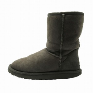 【中古】アグ オーストラリア UGG australia CLASSIC SHORT 5825 クラシック ショート ムートン ブーツ ボア BLM11