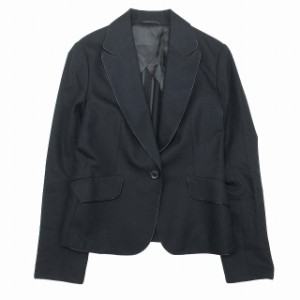 【中古】ザ・スーツカンパニー THE SUIT COMPANY she Exclusive Fine Silk ウール × シルク混 テーラード ジャケット