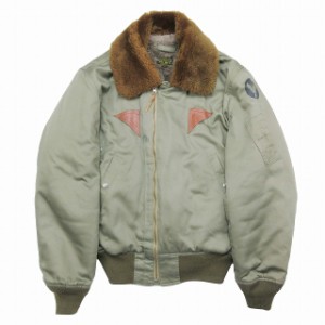 【中古】APEX MFG CO Air Forces US ARMY TYPE B-15 米軍 アメリカ軍 フライト ボンバー ジャケット ミリタリー