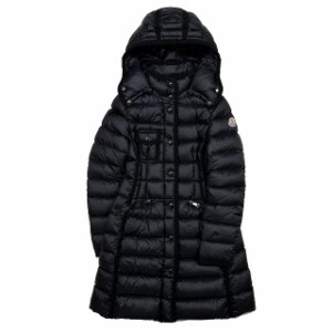 【中古】モンクレール MONCLER HERMINE エルミンヌ ダウン コート ジャケット ロング丈 Aライン サイズ00 黒 /ME12 