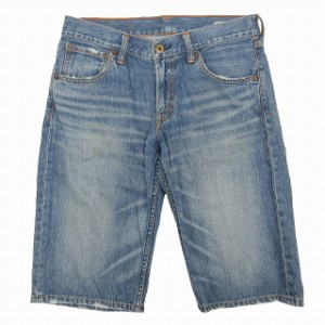 【中古】美品 リーバイス Levi's オレンジパッケージ ダメージ加工 ハーフ ショート デニム パンツ ジーンズ 29 ME12 