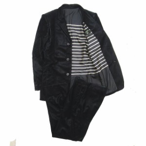 【中古】美品 Vintage ヴィンテージ ジャンポールゴルチエ オム Jean Paul GAULTIER HOMME スーツ 46 黒 ◎ME1 