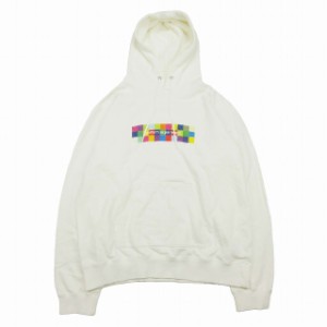 【中古】19SS ユニフォームエクスペリメント COLOR CHART BOX LOGO HOODIE カラーチャート ボックス ロゴ フーディー