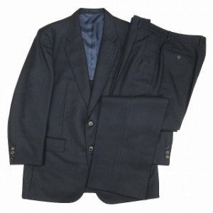 【中古】スタンリーブラッカー Stanley Blacker ウール シングル スーツ テーラード ジャケット スラックス パンツ