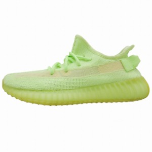 【中古】アディダス YEEZY BOOST 350 V2 GLOW IN THE DARK イージーブースト グローインザダーク スニーカー EG5293