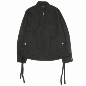 【中古】20AW アンダーカバー ジュンタカハシ UNDERCOVER JUN TAKAHASHI レーヨン シャツジャケット 裏チェック縮絨