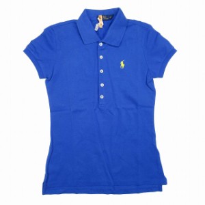 【中古】美品 ポロ ラルフローレン POLO RALPH LAUREN ポロシャツ スリムシルエット ポニー ロゴ ワンポイント