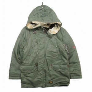 【中古】極美品 16aw WTAPS N-3B JACKET.NYLON.TWILL ミリタリーコート フーデッド ジャケット ブルゾン S