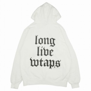 【中古】未使用品 21AW ダブルタップス WTAPS LLW Screen Sweat Hoodie スクリーン プリント スウェット パーカー