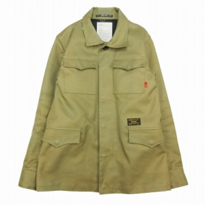 【中古】11SS ダブルタップス WTAPS WHO DARES WINS M-65 JACKET.COTTON.BURBERRY ミリタリー フィールド ジャケット