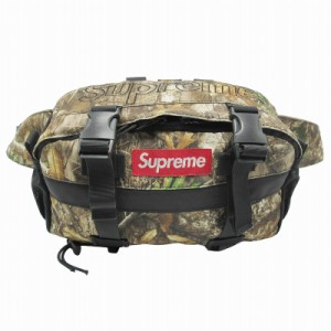 【中古】美品 19AW シュプリーム SUPREME Waist Bag Real Tree Camo ツリーカモ ウエスト バッグ ポーチ ボディバッグ