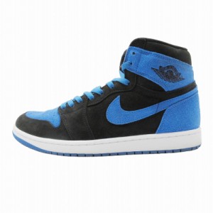 【中古】23AW ナイキ NIKE AIR JORDAN 1 RETRO HIGH OG "ROYAL REIMAGINED" スニーカー DZ5485-042