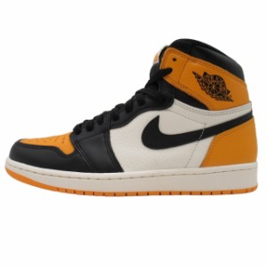 【中古】NIKE AIR JORDAN 1 RETRO HIGH OG TAXI 555088-711 タクシー エア ジョーダン 1 スニーカー 26.5cm イエロー