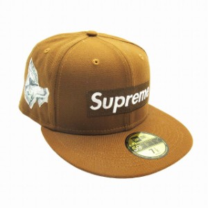 【中古】未使用品 22AW シュプリーム × ニューエラ 59FIFTY Money Box Logo マネー ボックスロゴ キャップ