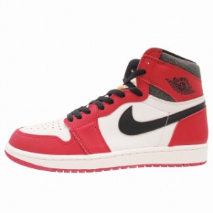 【中古】美品 ナイキ NIKE AIR JORDAN 1 RETRO HIGH OG "Lost&Found/Chicago" DZ5485-612 エアジョーダン スニーカー