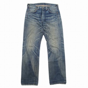 【中古】リーバイス × ステューシー Levi's × STUSSY 1937年復刻 501XX ジーンズ デニム シンチバック ロゴ パンツ