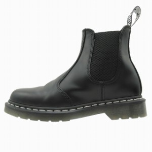 【中古】極美品 ドクターマーチン DR.MARTENS 2976WS チェルシー ブーツ サイドゴア スムース レザー ショートブーツ