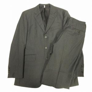 Paul Smith ポールスミス　ロロピアーナ　総柄　グレー　ストライプ　LX Paul Smith ポールスミスロロピアーナ総柄グレーストライプLX