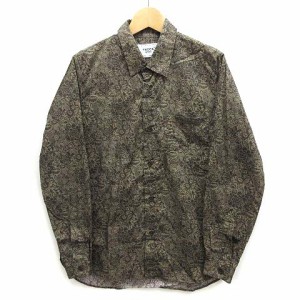 【中古】ヤエカ YAECA WRITE BUTTON SHIRT LIBERTY リバティ タナローン シャツ ブラウス 花柄 長袖 M MONO GATSBY 98153 美品