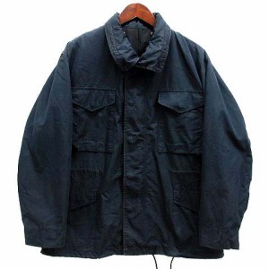 【中古】マウンテンリサーチ Mountain Research for PROTESTER M-65 フィールド ジャケット 収納フード MTR-2882P 2019AW ネイビー 紺 M