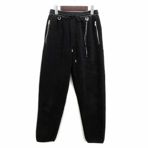 【中古】マスターマインド mastermind JAPAN スカル フリース パンツ Fleece Pants 2021AW ブラック 黒 S MJ21E07-PA037-608 メンズ
