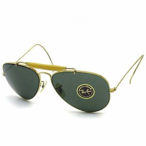 【中古】レイバン RAY BAN B&L ティアドロップ サングラス ヴィンテージ USA製 ゴールド ☆AA★ メンズ