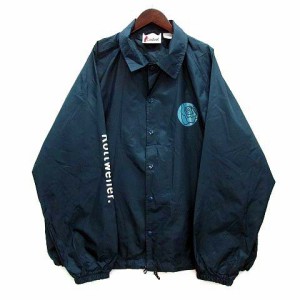 【中古】ロットワイラー ROTTWEILER カーディナル Cardinal サークル ローズ コーチ ジャケット CIRCLE ROSE COACH JACKET ネイビー XL