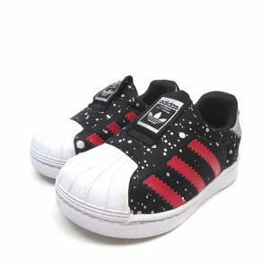 【中古】アディダスオリジナルス adidas originals スーパースター SST 360 I ベビー シューズ スニーカー FZ2991 ブラック 黒 12cm