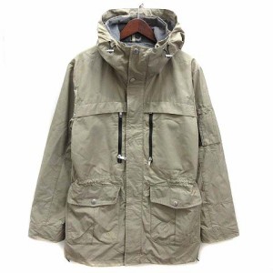 【中古】ザラマン ZARA MAN マウンテン パーカー ジャケット ベージュ S メンズ