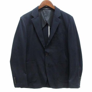 【中古】ザ・スーツカンパニー THE SUIT COMPANY N.G.A.C スウェットスーツ ジャージー 2B ジャケット ネイビー 紺 165cm-6Drop メンズ