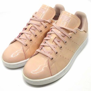 【中古】アディダス adidas スタンスミス STAN SMITH スニーカー ローカット エナメルピンク 23cm BA7498 レディース