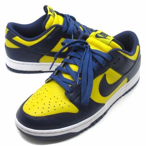 【中古】ナイキ NIKE ダンク ロー レトロ DUNK LOW RETRO ミシガン スニーカー 28cm DD1391-700 美品 メンズ