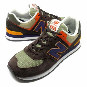 【中古】ニューバランス NEW BALANCE U574PG2 ELEVATED CLASSICS PACK スニーカー ブラウン 茶 28.5cm メンズ