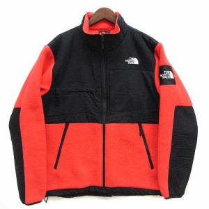 【中古】ザノースフェイス THE NORTH FACE デナリ ジャケット フリース NA72051 防寒 保温 ホライズンレッド 赤 L メンズ