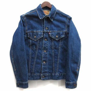 【中古】リーバイス Levi's 70s デニム ジャケット Gジャン 70505 スモールe ボタン裏524 インディゴ USA製 ヴィンテージ メンズ