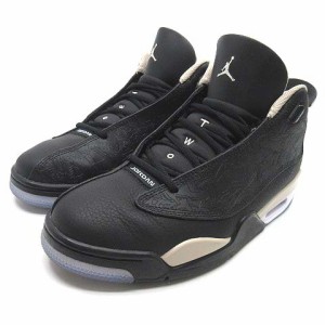 【中古】ナイキ NIKE エアジョーダン ダブ ゼロ AIR JORDAN DUB ZERO スニーカー 311046-021 ブラック 黒 27.5cm メンズ