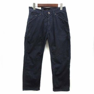 【中古】ジョンブル JOHNBULL ワーク クロップド パンツ 11548 ネイビー 紺 S メンズ