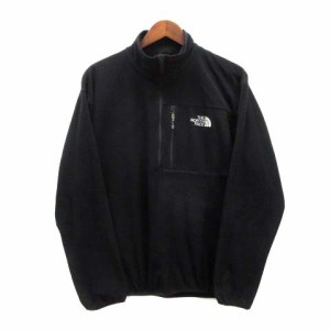 【中古】ザノースフェイス THE NORTH FACE セレクト プルオーバー ハーフジップ フリース ジャケット NL46502 ブラック 黒 M メンズ