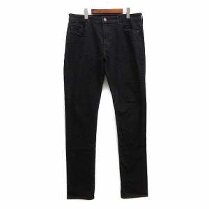 【中古】アメリカンイーグル American Eagle ストレッチ スリム デニム パンツ ジーンズ EXTREME FLEX 4 SLIM ブラック 黒 36 メンズ