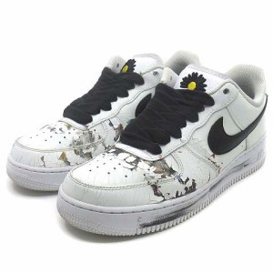 【中古】ナイキ NIKE ピースマイナスワン PEACEMINUSONE エアフォース 1 ’07 パラノイズ スニーカー DD3223-100 ホワイト 白 26.5cm