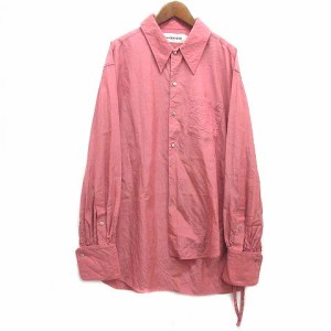 【中古】ジョイスアディッド JOICEADDED 2022SS プレイフル シャツ Playful Shirt ラズベリー J221SH01 レディース