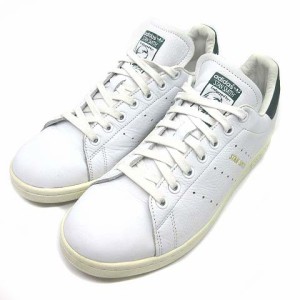 【中古】アディダス adidas スタンスミス レザー スニーカー CQ2871 ホワイト 白 27cm メンズ