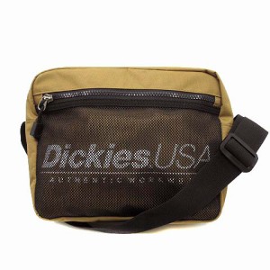 【中古】ディッキーズ Dickies ショルダーバッグ 斜め掛け ライトブラウン メンズ レディース