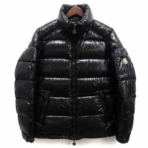 【中古】モンクレール MONCLER マヤ MAYA ダウン ジャケット ブラック 黒 0 国内正規 メンズ