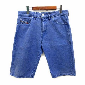 【中古】ディーゼル DIESEL デニム ストレッチ ハーフパンツ ショートパンツ THOSHORTインディゴ 30 メンズ