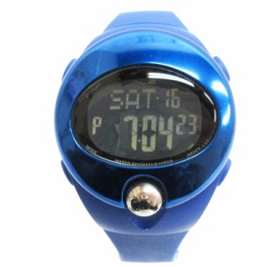 【中古】ワイアード WIRED SPOON ALBA 腕時計 デジタル クォーツ W605-00A0 ブルー ■SM0 メンズ