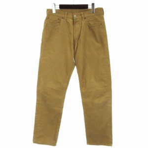 【中古】オーディナリーフィッツ ORDINARY FIT コーデュロイ パンツ 30 ベージュ 230404E メンズ